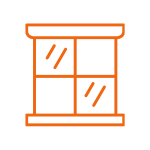 Orange window icon